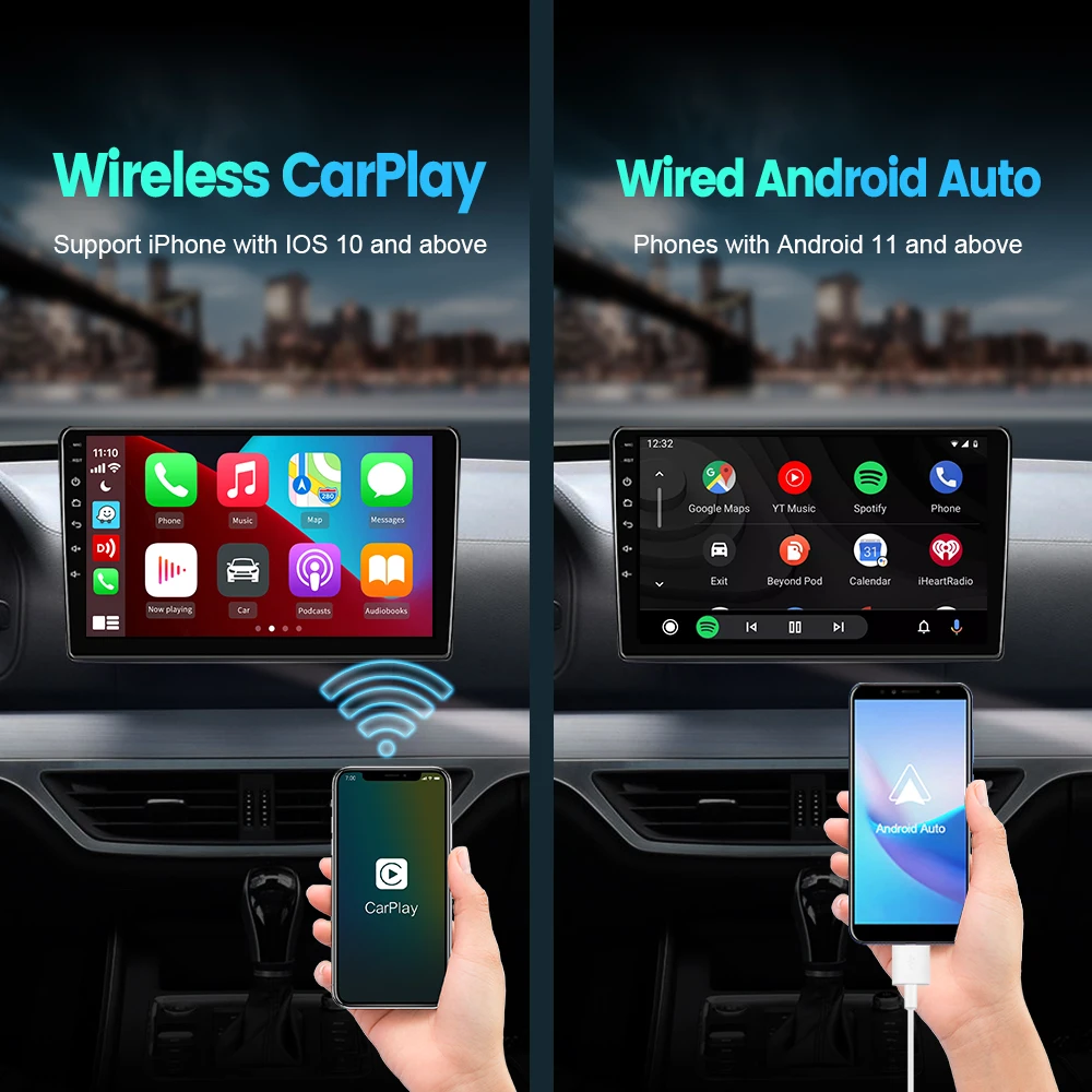 Hot Sale CarlinKit USB Wireless&Wired CarPlay Dongle Android Auto AI Box Mirrorlink Car Multimedia Player Bluetooth Auto Connect - Image 2